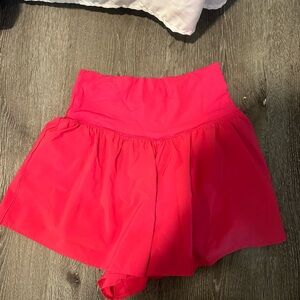 Aerie Bright Pink Athletic Shorts